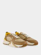 Fendi Flow Brown Leather Low-Top Sneakers