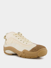 Fendi Lab White Fabric Mid-Tops