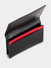 Fendi Black Card Case in Leather with FF Motif