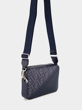 Fendi Blue Diagonal Camera Case