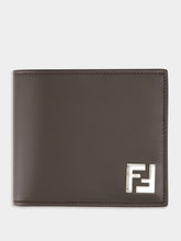 Brown FF Squared Bi-Fold Wallet