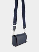 Fendi Dark Blue FF Squared Compact Bag