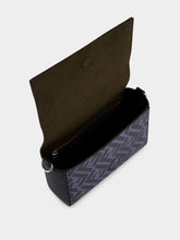 Fendi Dark Blue FF Squared Compact Bag