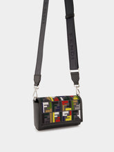 Fendi FF Compact Multicolour Embroidered Bag