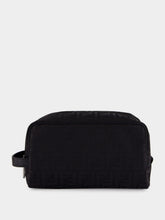 Fendi Black FF Nylon Medium Toiletry Case