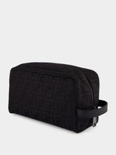 Fendi Black FF Nylon Medium Toiletry Case
