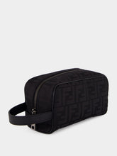 Fendi Black FF Nylon Small Toiletry Case
