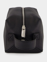 Fendi Black Leather Toiletry Case