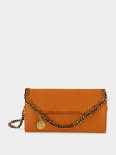 Stella McCartney Tangerine Falabella Continental Crossbody Bag