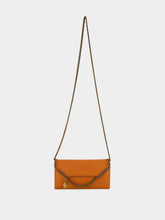 Stella McCartney Tangerine Falabella Continental Crossbody Bag