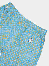 Fedeli Blue Madeira Sustainable Swim Trunks