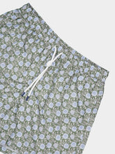 Fedeli Green Madeira Bouquet Swim Trunks