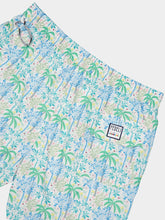 Fedeli Palm Tree Print Swim Shorts