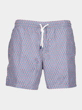 Fedeli Madeira Swim Trunks with Gentleman Pattern