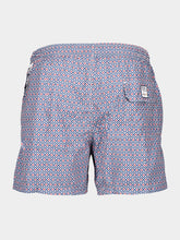 Fedeli Madeira Swim Trunks with Gentleman Pattern
