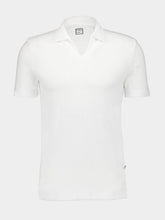Fedeli Peter Mm. Terry Light Dusty White Polo Shirt