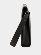 Fendi Black FF Squared Leather Clutch