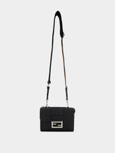Fendi Double Baguette Black Leather Bag