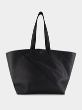 Black Selleria Diagonal Shopper Large