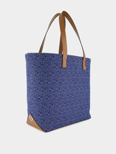 Fendi FF Jacquard Denim Medium Shopping Bag