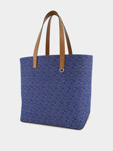 Fendi FF Jacquard Denim Medium Shopping Bag