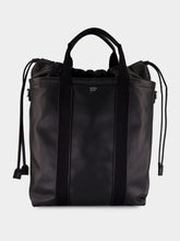 Fendi Black Flux Leather Shopping Bag