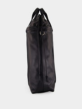 Fendi Black Flux Leather Shopping Bag