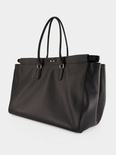 Fendi Large Black Leather Tote Bag