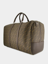 Fendi Brown FF Large Duffle Travel Bag