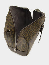 Fendi Brown FF Large Duffle Travel Bag
