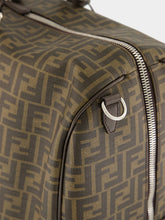 Fendi Brown FF Large Duffle Travel Bag