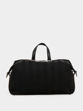 Fendi Black Lui 48 Pequin Nylon Duffle Bag