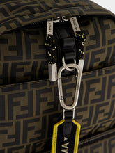 Fendi Brown FF Technical Fabric Backpack