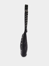 Valentino Garavani Black Studded Nappa Hobo Bag