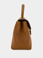 Valentino Garavani Tobacco Brown 9to5 Large Top Handle Bag