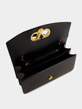 Valentino Garavani Black Vain Shiny Calfskin Bag