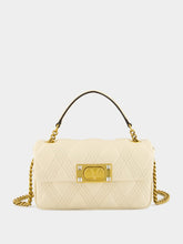 Valentino Garavani Butter White Quiltie Small Top Handle Bag