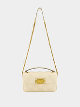 Valentino Garavani Butter White Quiltie Small Top Handle Bag