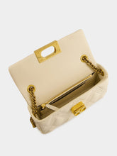 Valentino Garavani Butter White Quiltie Small Top Handle Bag