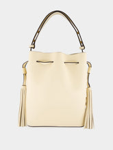 Butter White Leather So Seau Bag