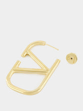 Valentino Garavani VLogo Signature Earrings Gold Brass