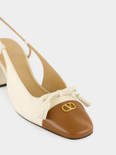 Valentino Garavani Butter and Tobacco Valet Du Roi Pumps