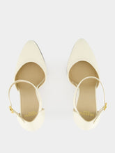 Valentino Garavani Ivory High-Heel Ankle Strap Sandals