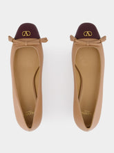 Valentino Garavani Two-Tone Valet du Roi Ballerina Flats