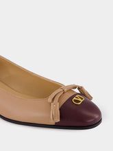Valentino Garavani Two-Tone Valet du Roi Ballerina Flats