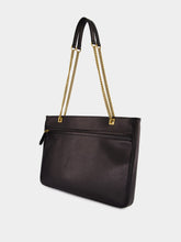 Valentino Garavani Black and Spice Viva Superstar Medium Shopping Bag