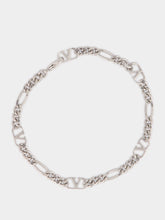 Valentino Garavani Silver VLogo Signature Bracelet