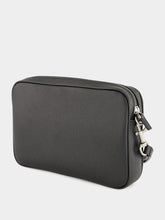 Valentino Garavani Black Leather Pouch with VLogo Signature