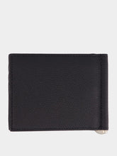 Valentino Garavani Black Grain Leather Bifold Wallet