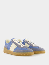Valentino Garavani Blue and Ivory Upvillage Low-Top Sneaker